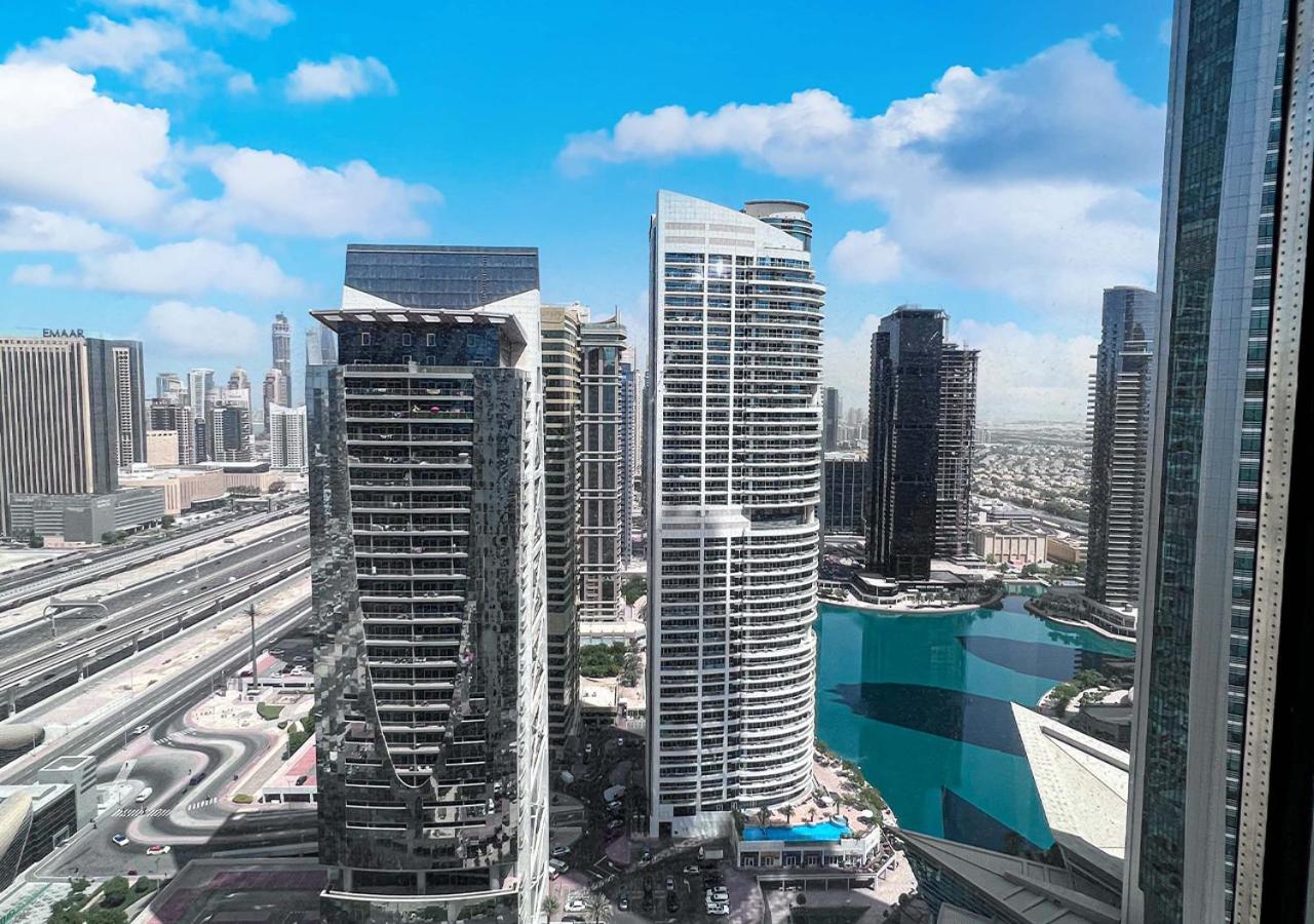 Cosmos Living Modern Studio Near Dubai Marina Exterior foto