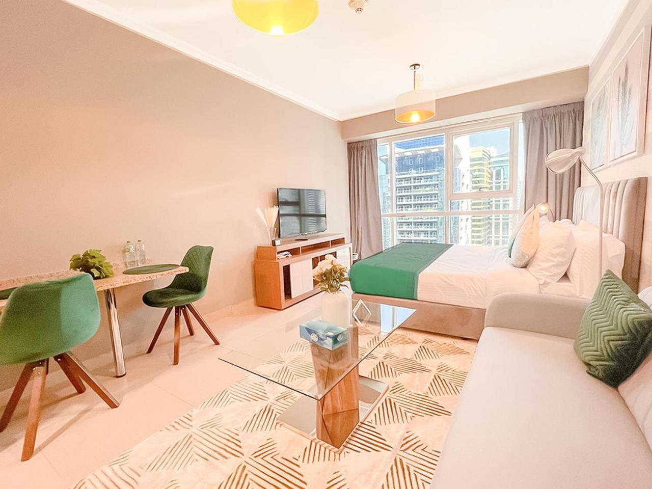 Cosmos Living Modern Studio Near Dubai Marina Exterior foto